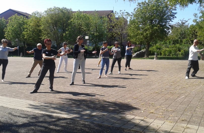 Séance de Yoga dans un QPV