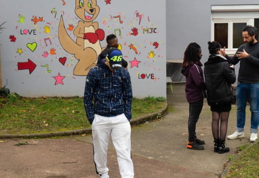 Mohamed, Classe départ Lyon Métropole